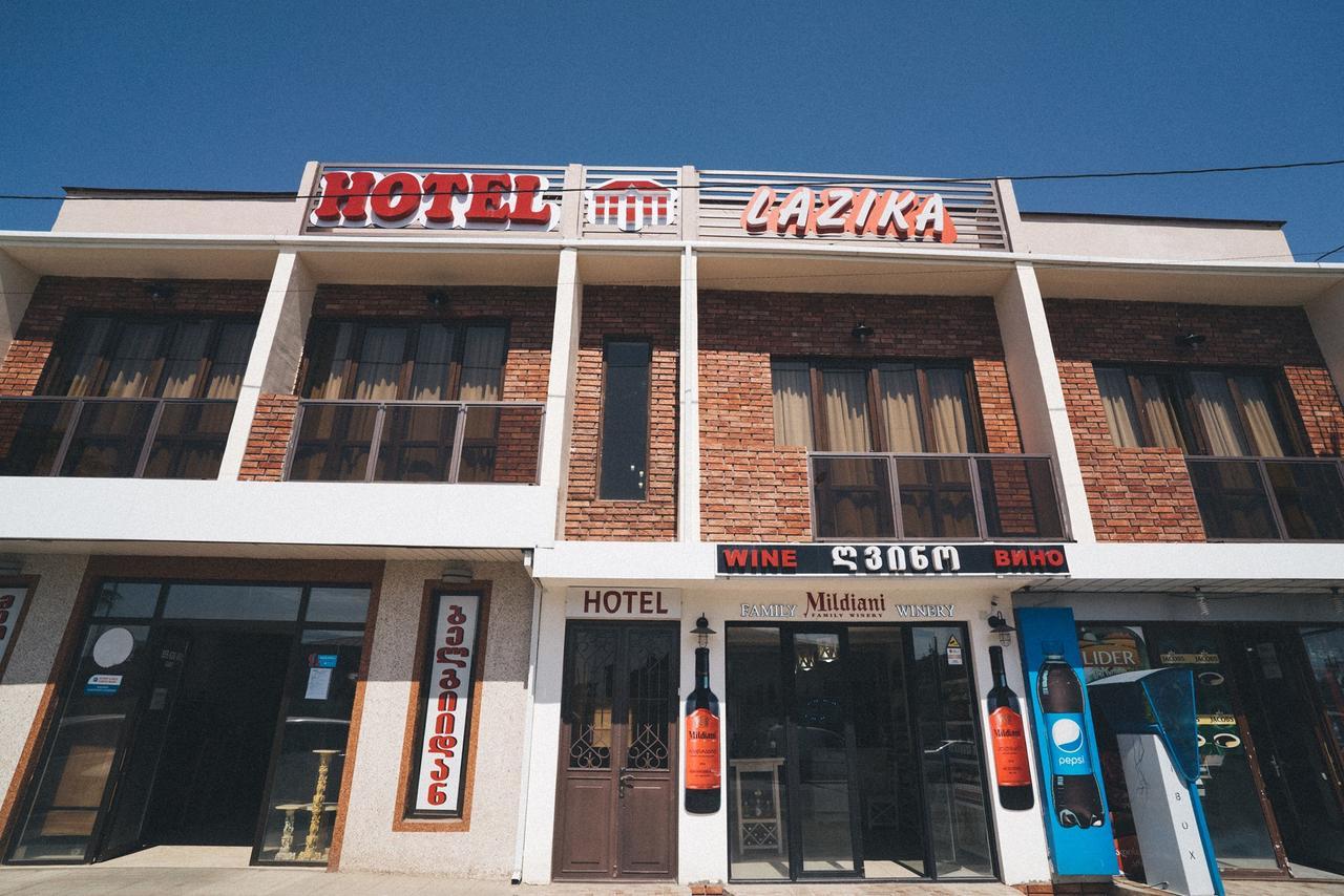 Lazika Hotel Zugdidi Bagian luar foto